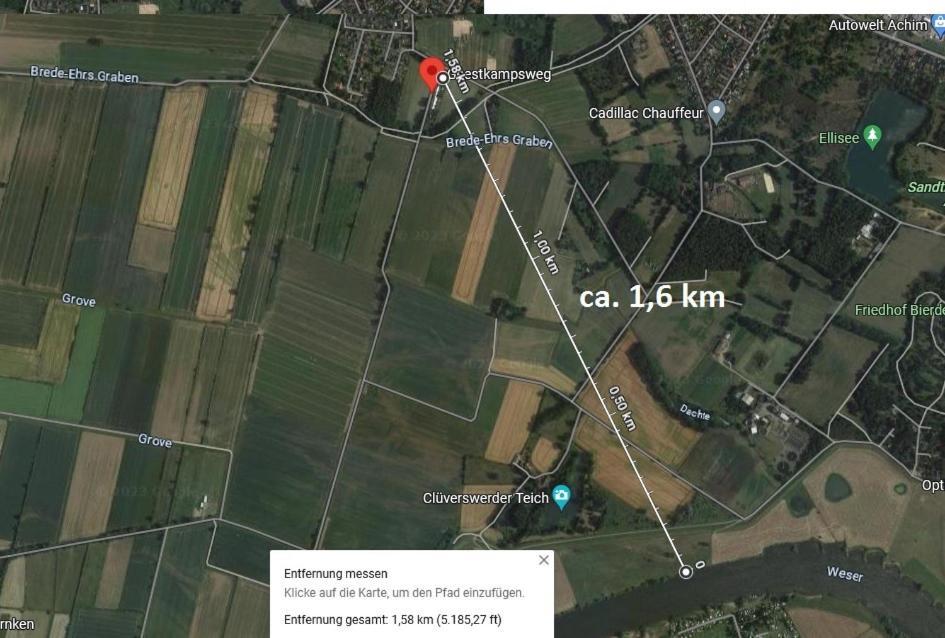 Ferienwohnung Fuer 4 Personen In Bester Lage Ca. 15 Km Von Bremen City Achim Exterior photo